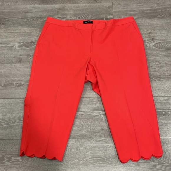 Talbots Slim Crop Scalloped Hem 22WP - Picture 7 of 15